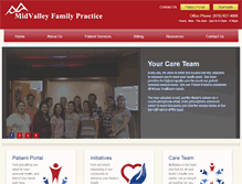 Tablet Screenshot of midvalleyfamilypractice.org